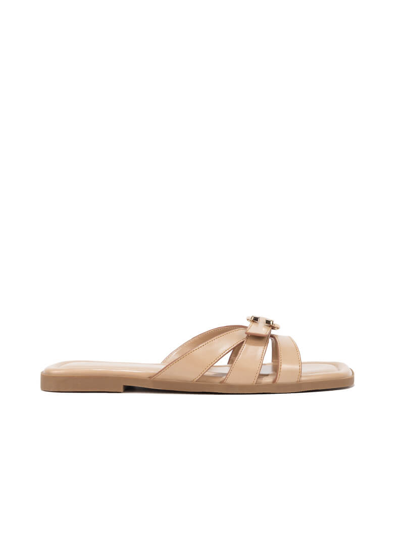 Mules à brides croisées